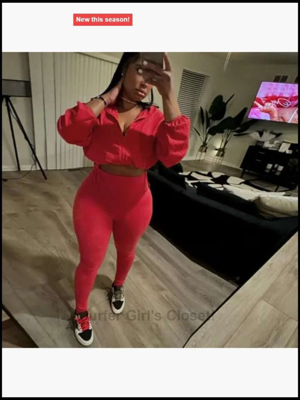 2 Piece Outfits Tracksuit Zip Up Crop Jacket Bodycon Pant Set Workout Activewear